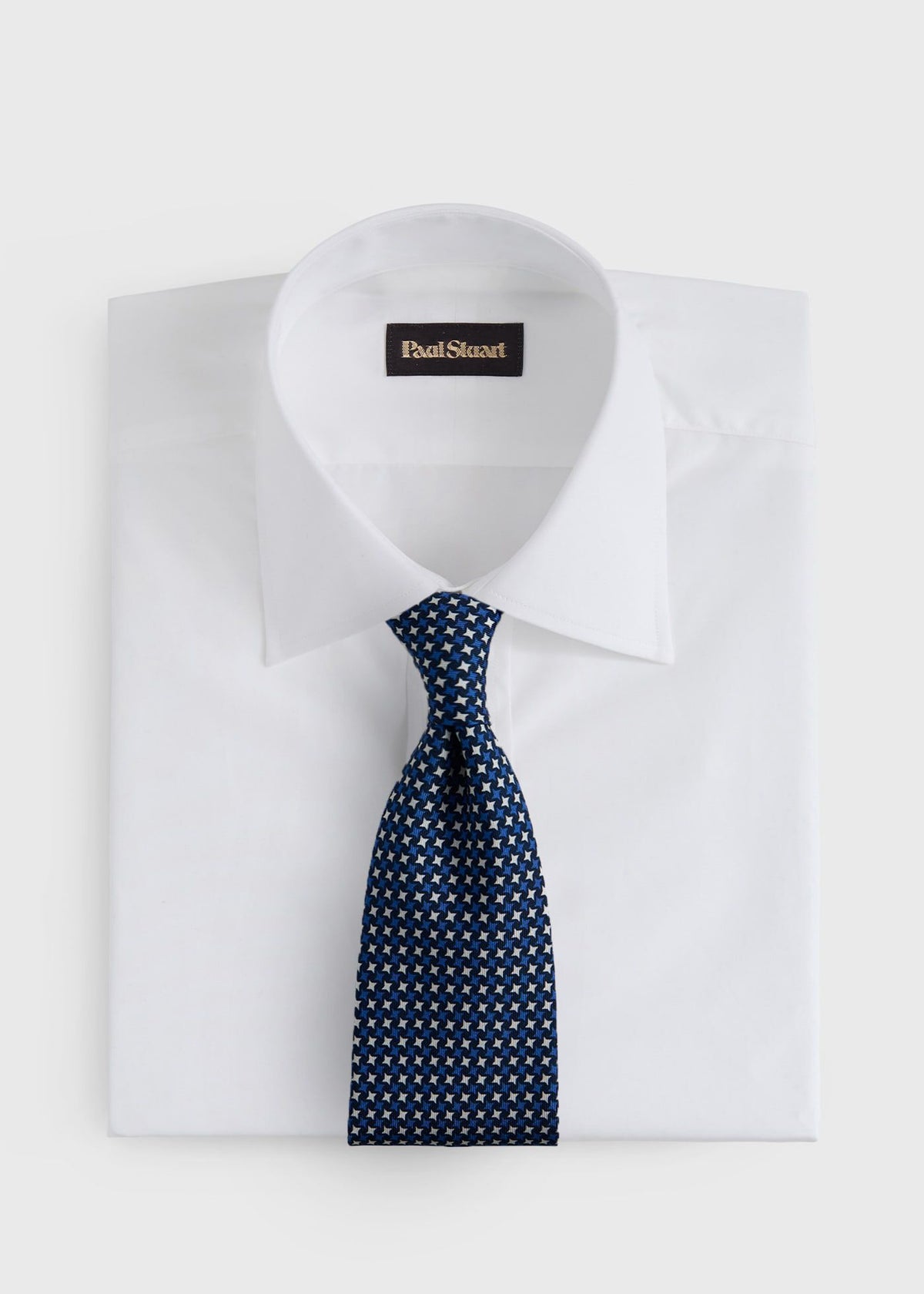 Silk Micro Star Tie - Paul Stuart Premium