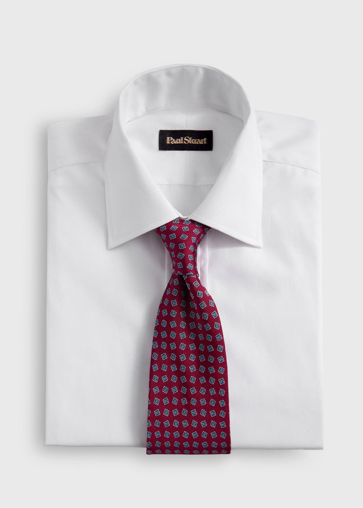 Silk Tile Motif Tie - Paul Stuart Trusted