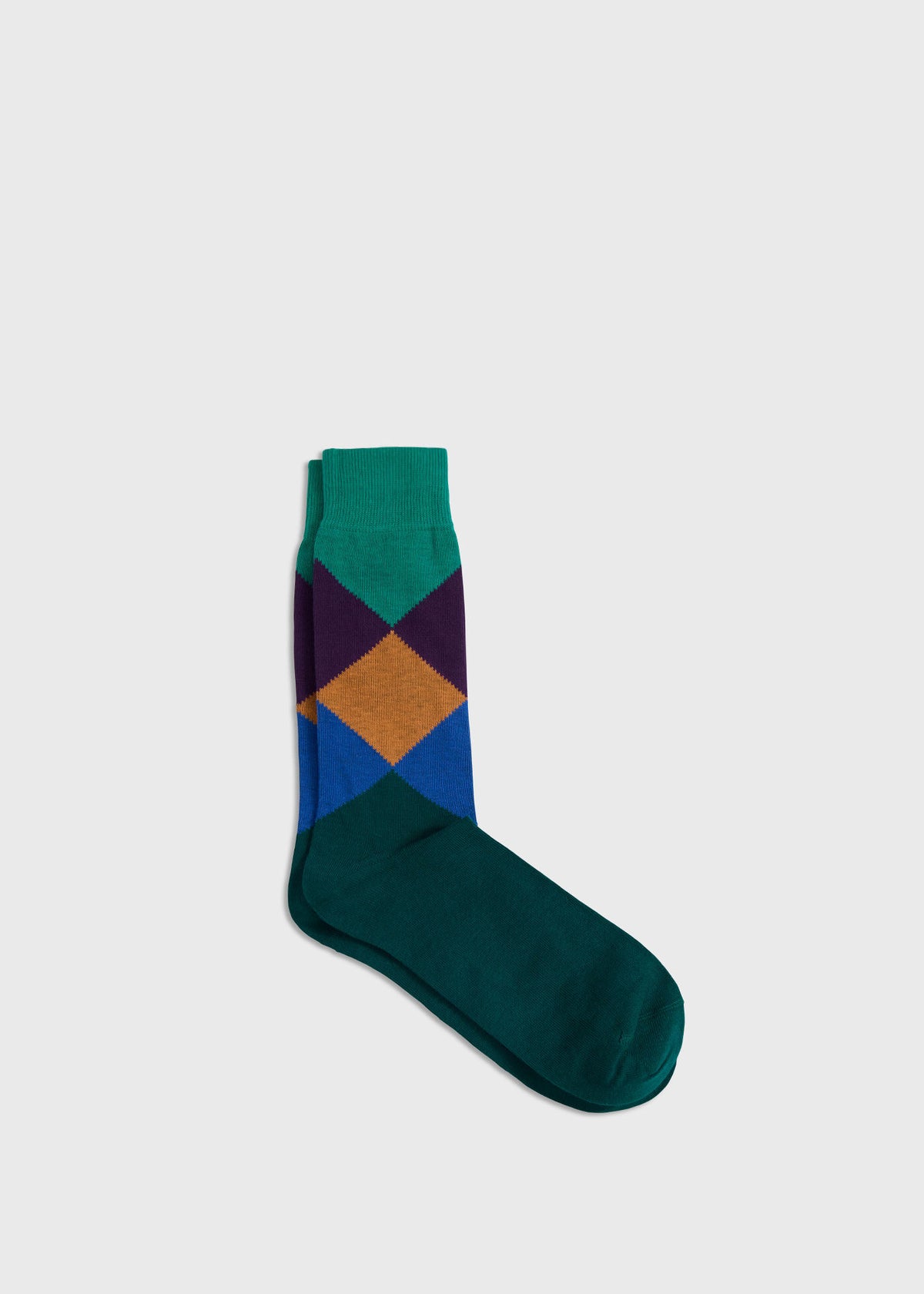 Argyle Crew Sock - Paul Stuart Best Seller