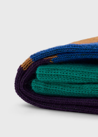 Argyle Crew Sock - Paul Stuart Best Seller