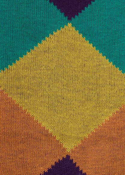 Argyle Crew Sock - Paul Stuart Latest