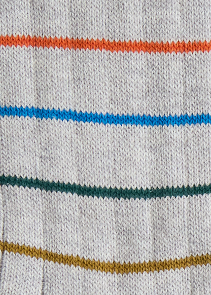 Colorful Striped Summer Sock - Paul Stuart Discount