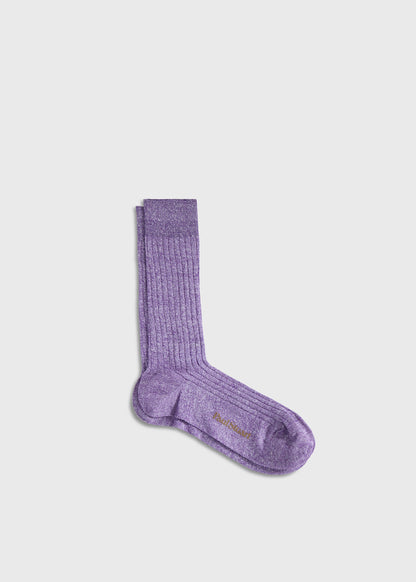 Mélange Vertical Stripe Sock - Paul Stuart Trending