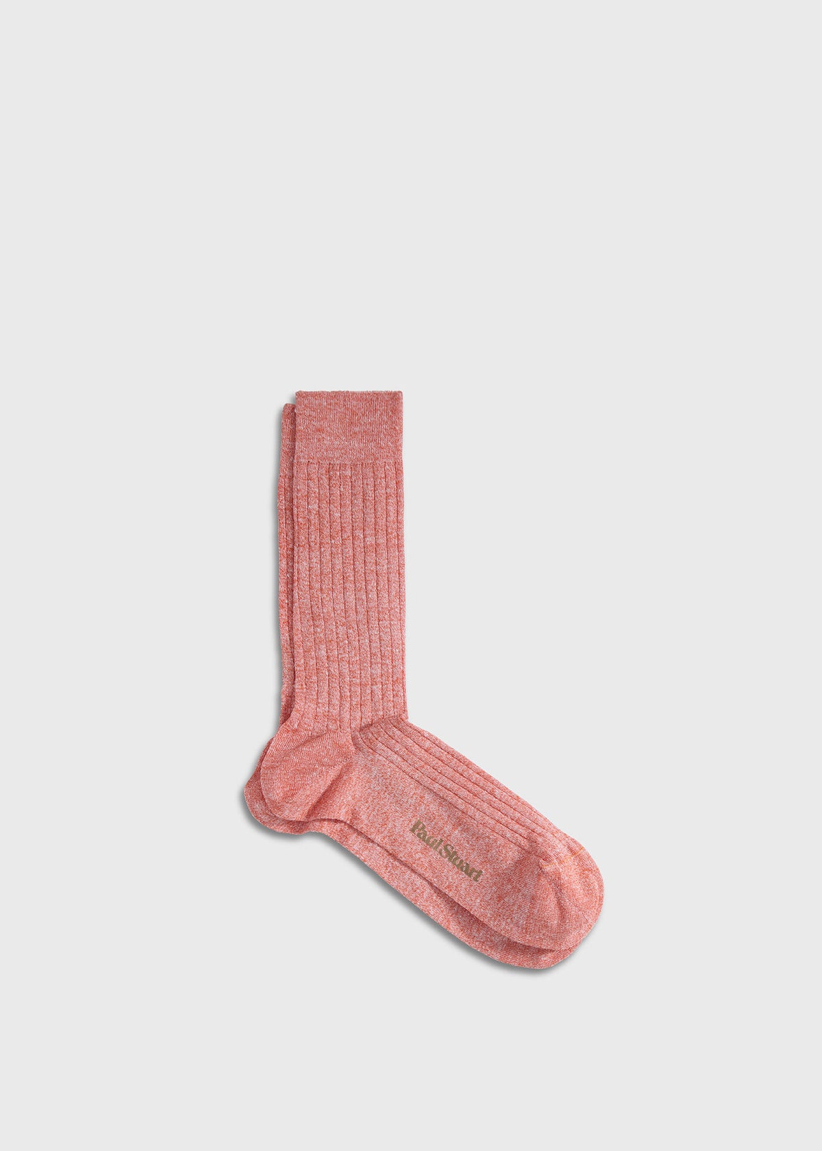 Mélange Vertical Stripe Sock - Paul Stuart Premium