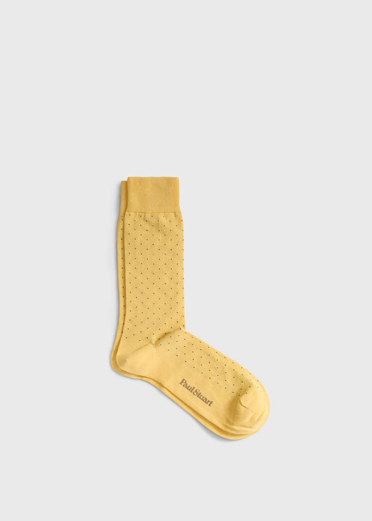 Micro Dot Sock - Paul Stuart Signature