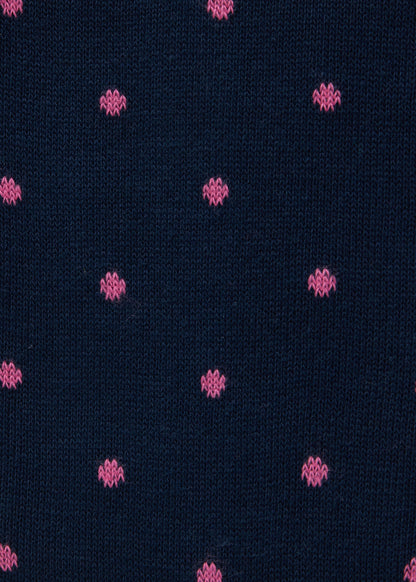 Polka Dot Crew Sock - Paul Stuart Top Pick