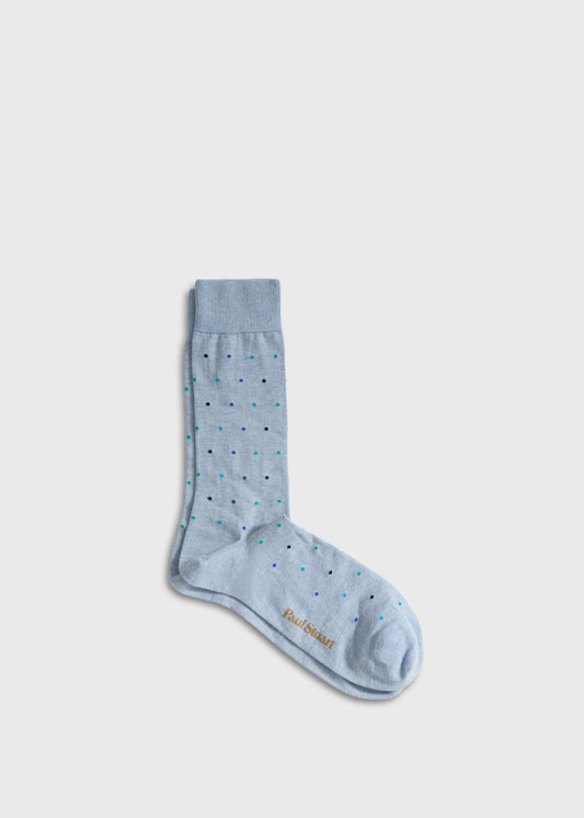 Micro Poka-Dot Crew Sock - Paul Stuart Hot Sale