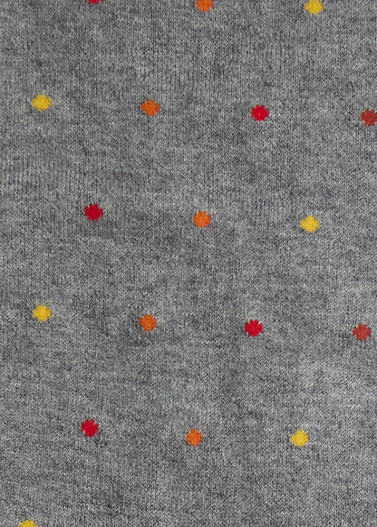 Micro Poka-Dot Crew Sock - Paul Stuart Special Offer