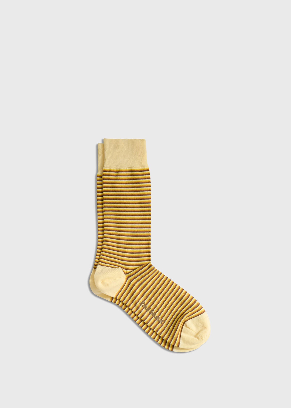Two-Tone Classic Stripe Sock - Paul Stuart Featured
