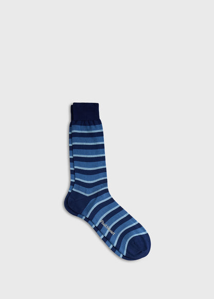 Horizontal Stripe Sock - Paul Stuart Signature