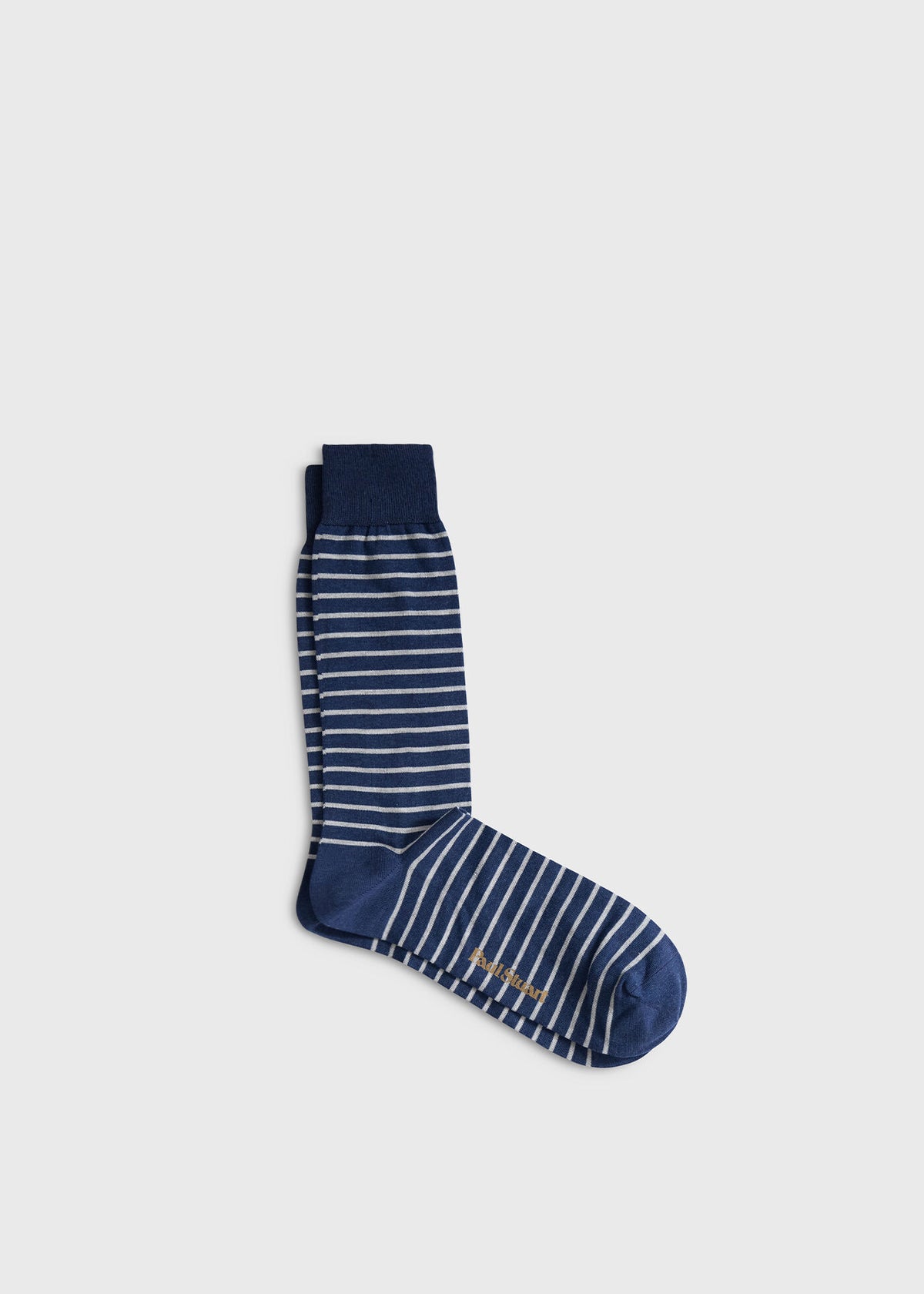 Two-Tone Stripe Sock - Paul Stuart Popular