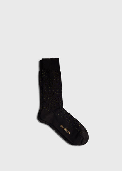 Micro-Dot Crew Sock - Paul Stuart Best Price