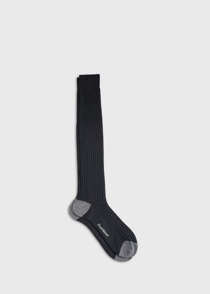 Two-Tone Ribbed Sock - Paul Stuart Signature