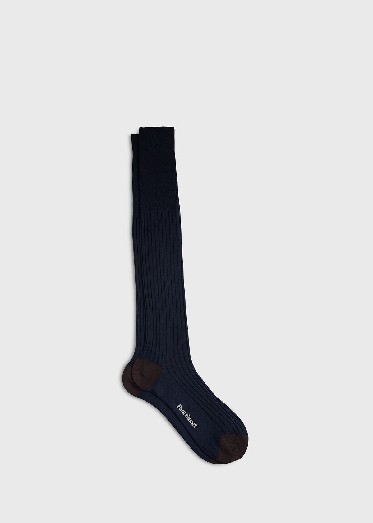 Two-Tone Ribbed Sock - Paul Stuart Popular