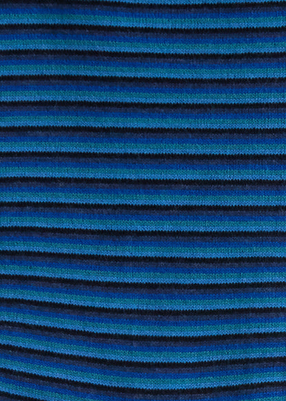 Two-Tone Classic Stripe Sock - Paul Stuart Top Pick