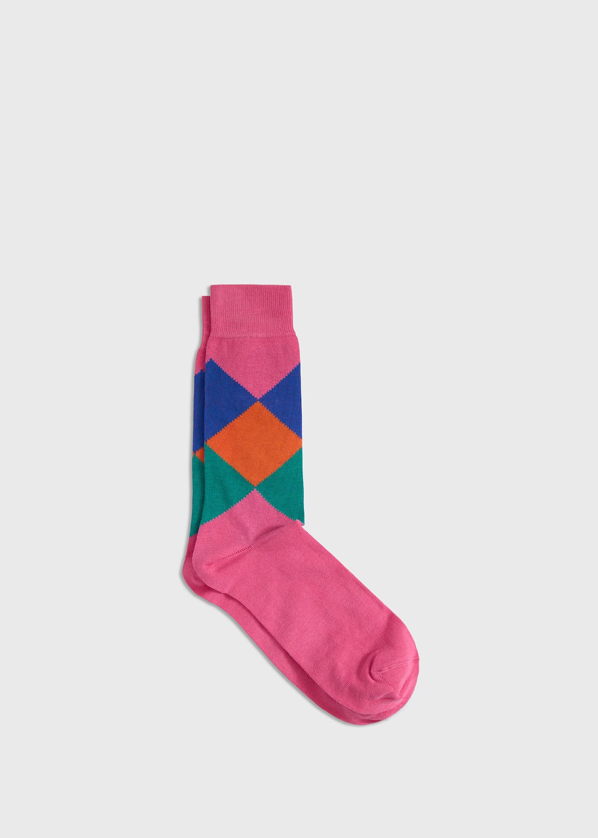 Argyle Crew Sock - Paul Stuart Value