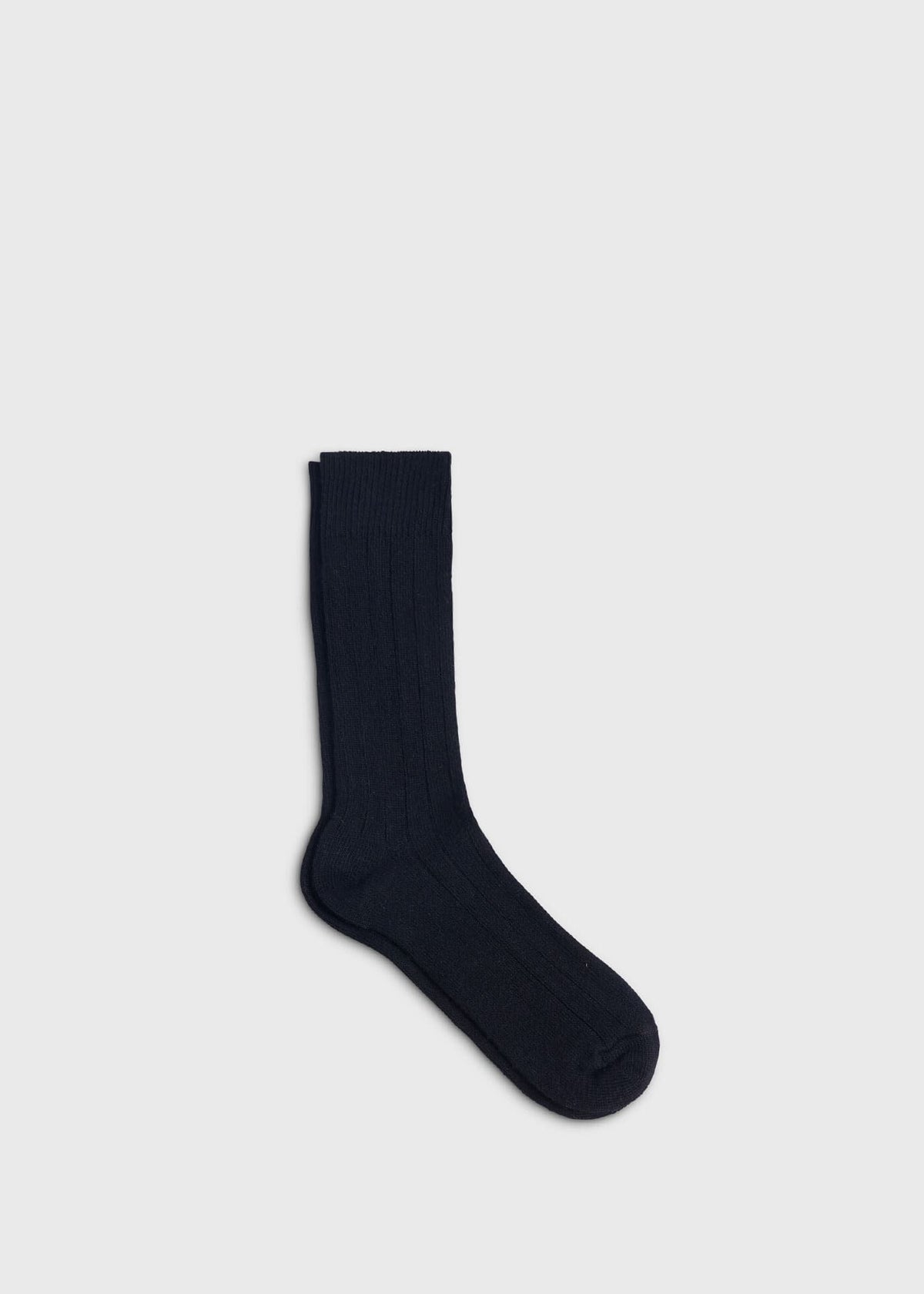 Cashmere Blend Ribbed Sock - Paul Stuart Best Seller