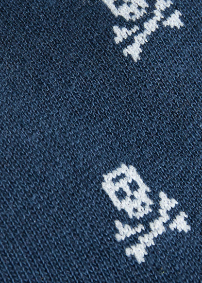 Skull & Bone Sock - Paul Stuart Quality