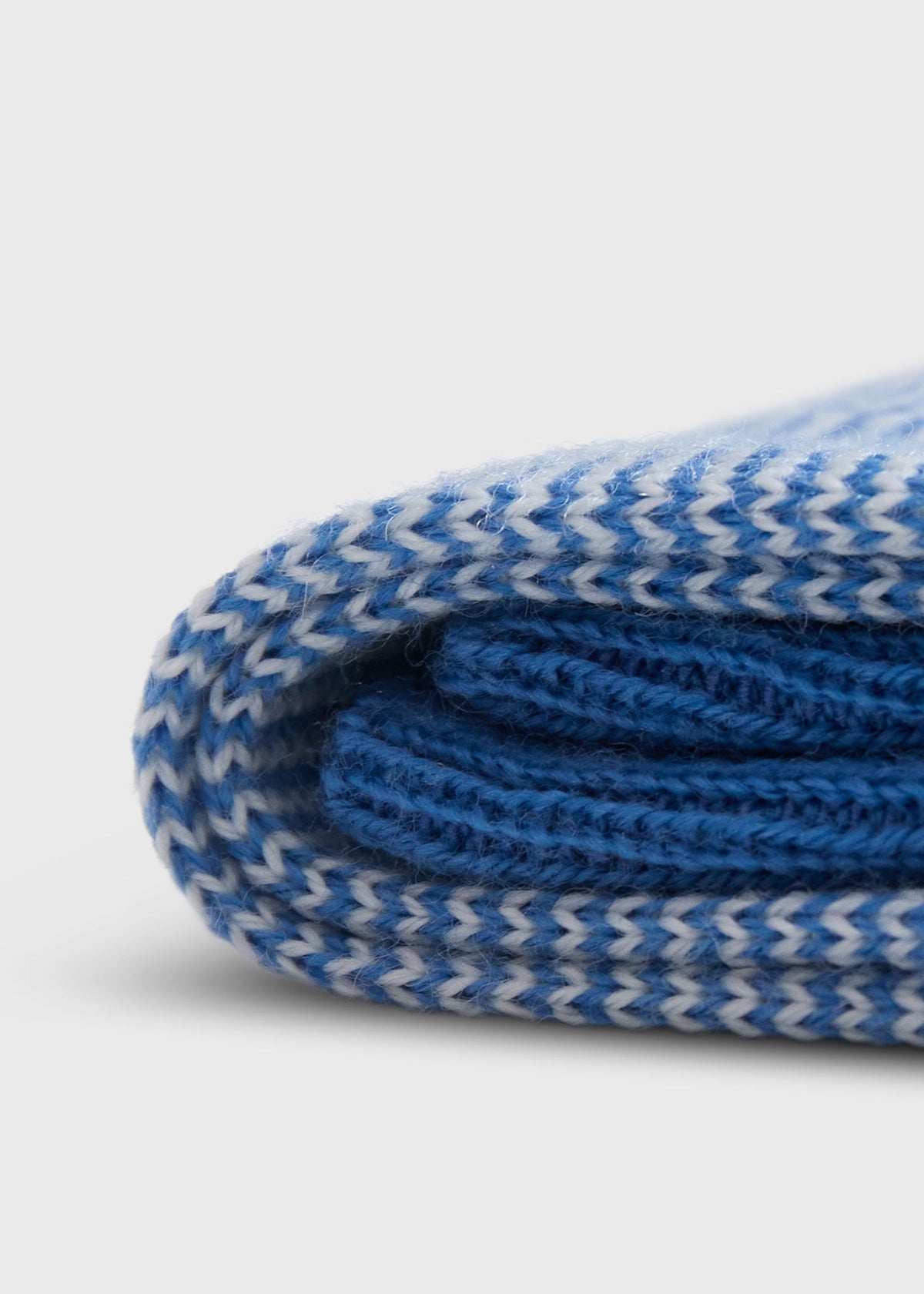 Wool Mini Two-Tone Stripe Sock - Paul Stuart Everyday