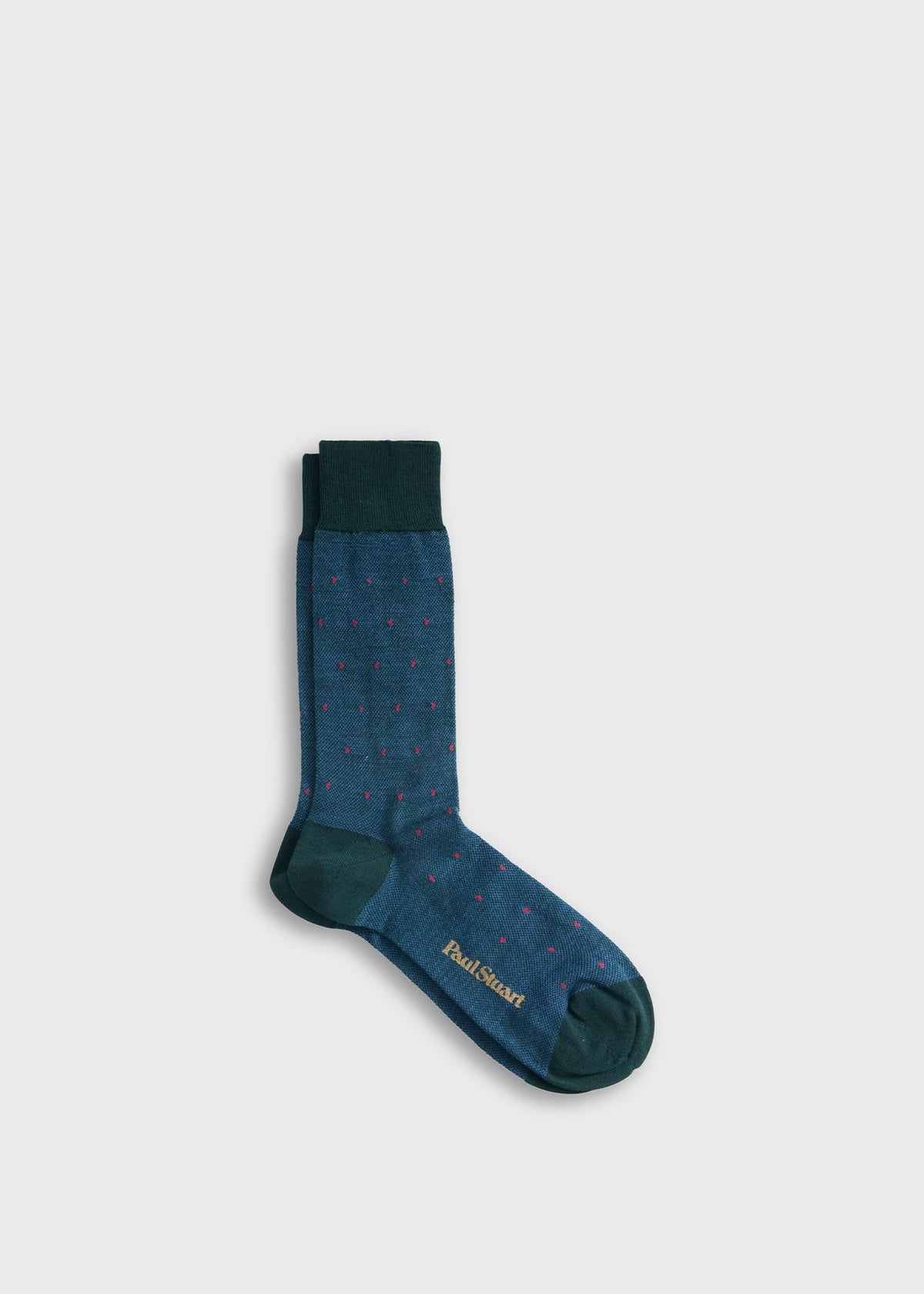 Oxford Dot Sock - Paul Stuart Featured