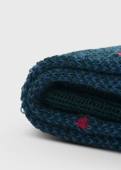 Oxford Dot Sock - Paul Stuart Featured