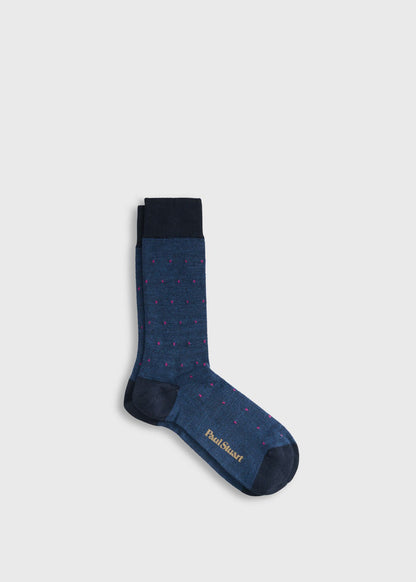 Oxford Dot Sock - Paul Stuart Best Price