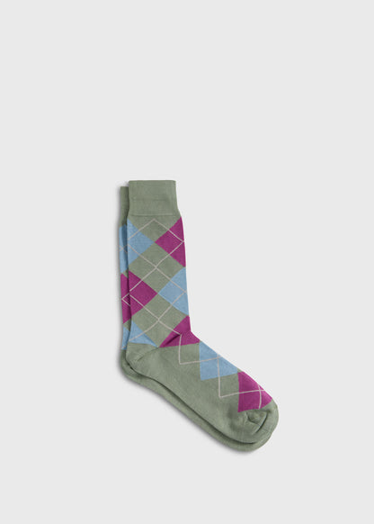 Cotton Argyle Sock - Paul Stuart Best Seller