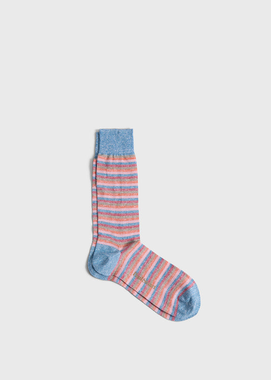 Multicolor Stripe Sock - Paul Stuart Best Seller
