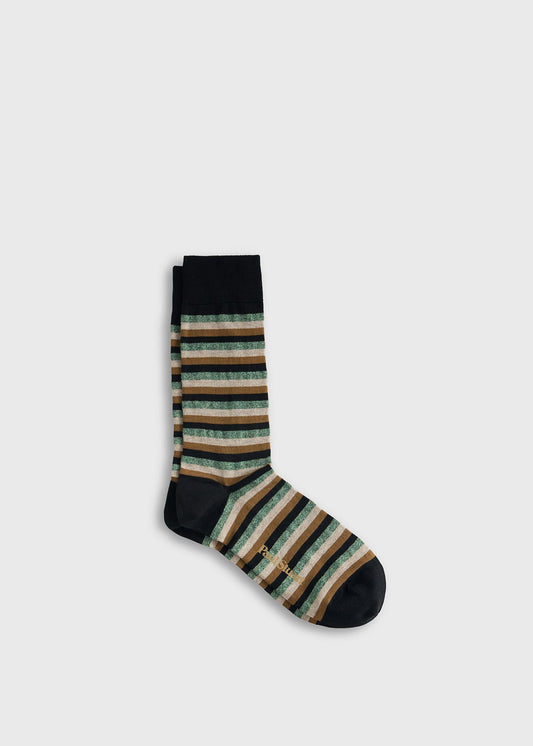 Colorful Stripe Sock - Paul Stuart New