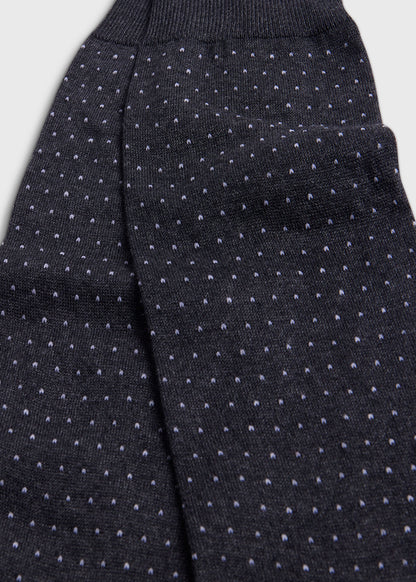 Pindot Dress Sock - Paul Stuart Trending