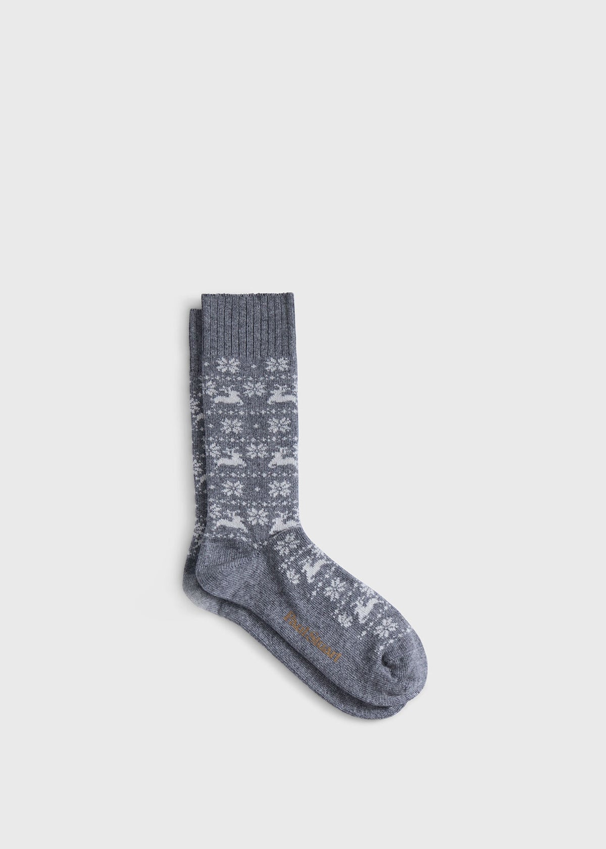 Reindeer & Snowflake Sock - Paul Stuart Best Price