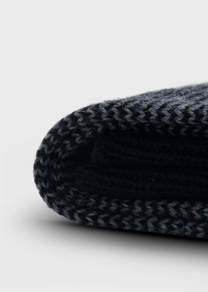 Wool Mini Two-Tone Stripe Sock - Paul Stuart Everyday