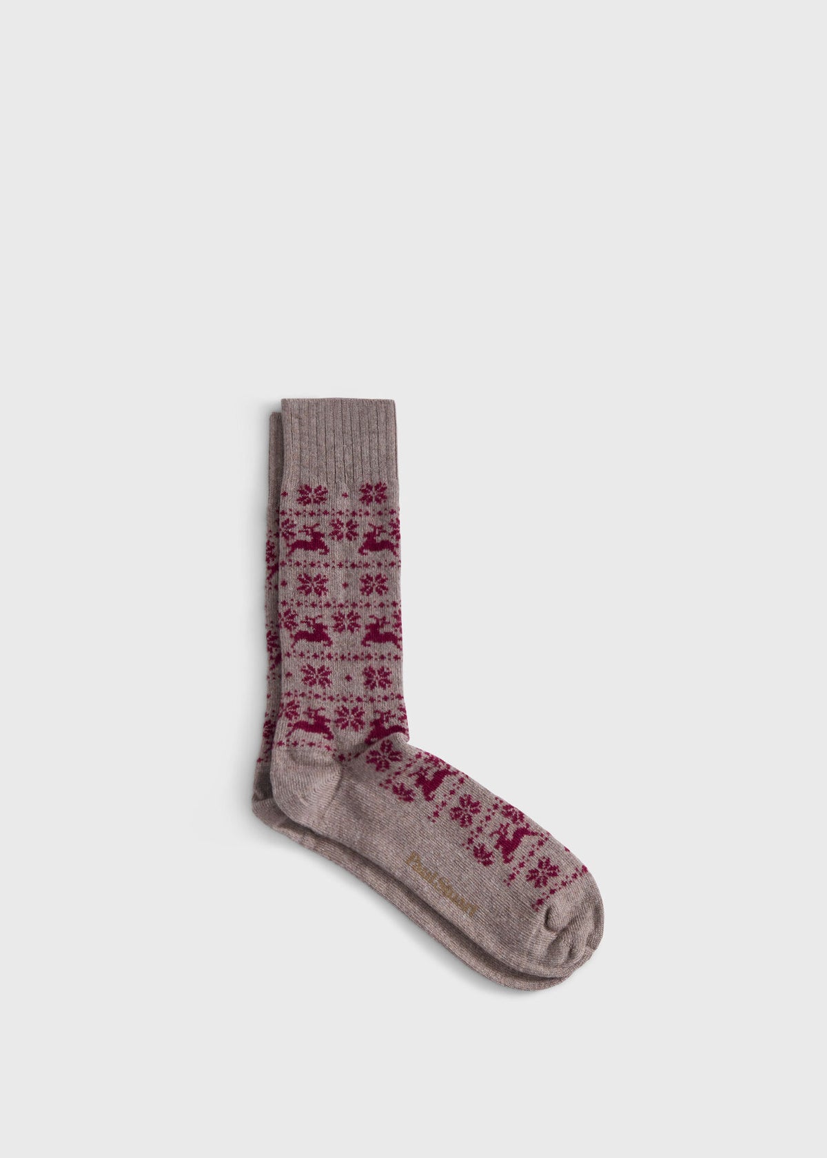 Reindeer & Snowflake Sock - Paul Stuart Recommended