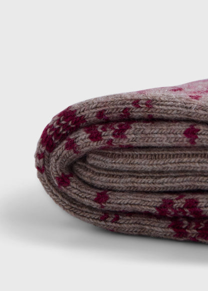 Reindeer & Snowflake Sock - Paul Stuart Recommended