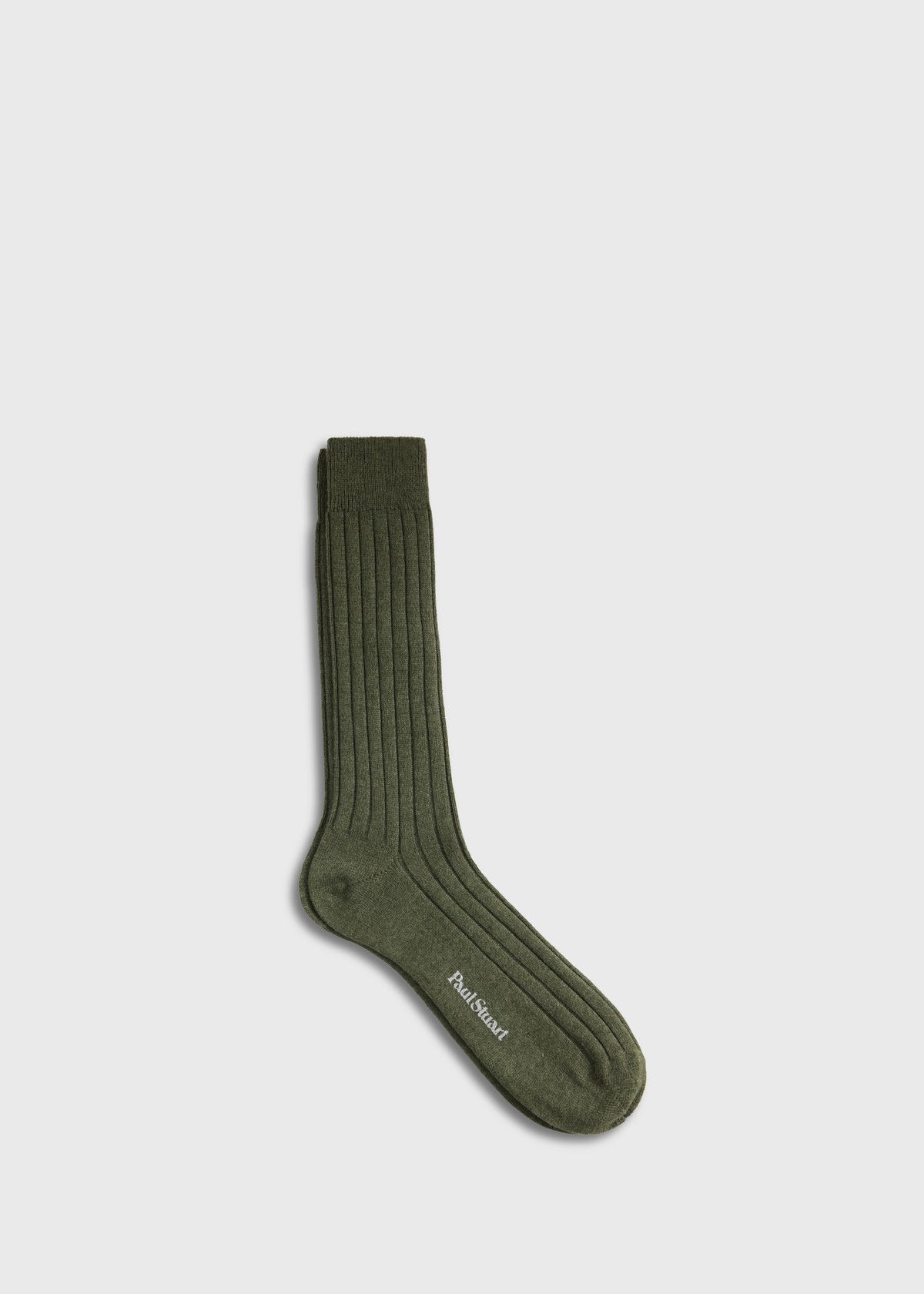 Cashmere Ribbed Crew Sock - Paul Stuart Special Offer