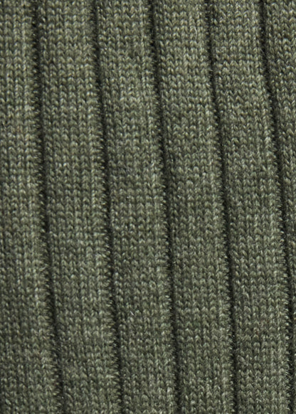 Cashmere Ribbed Crew Sock - Paul Stuart Special Offer