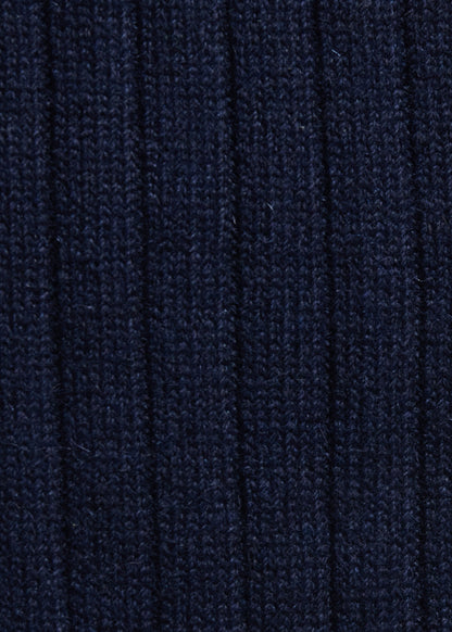 Cashmere Ribbed Crew Sock - Paul Stuart Hot Sale
