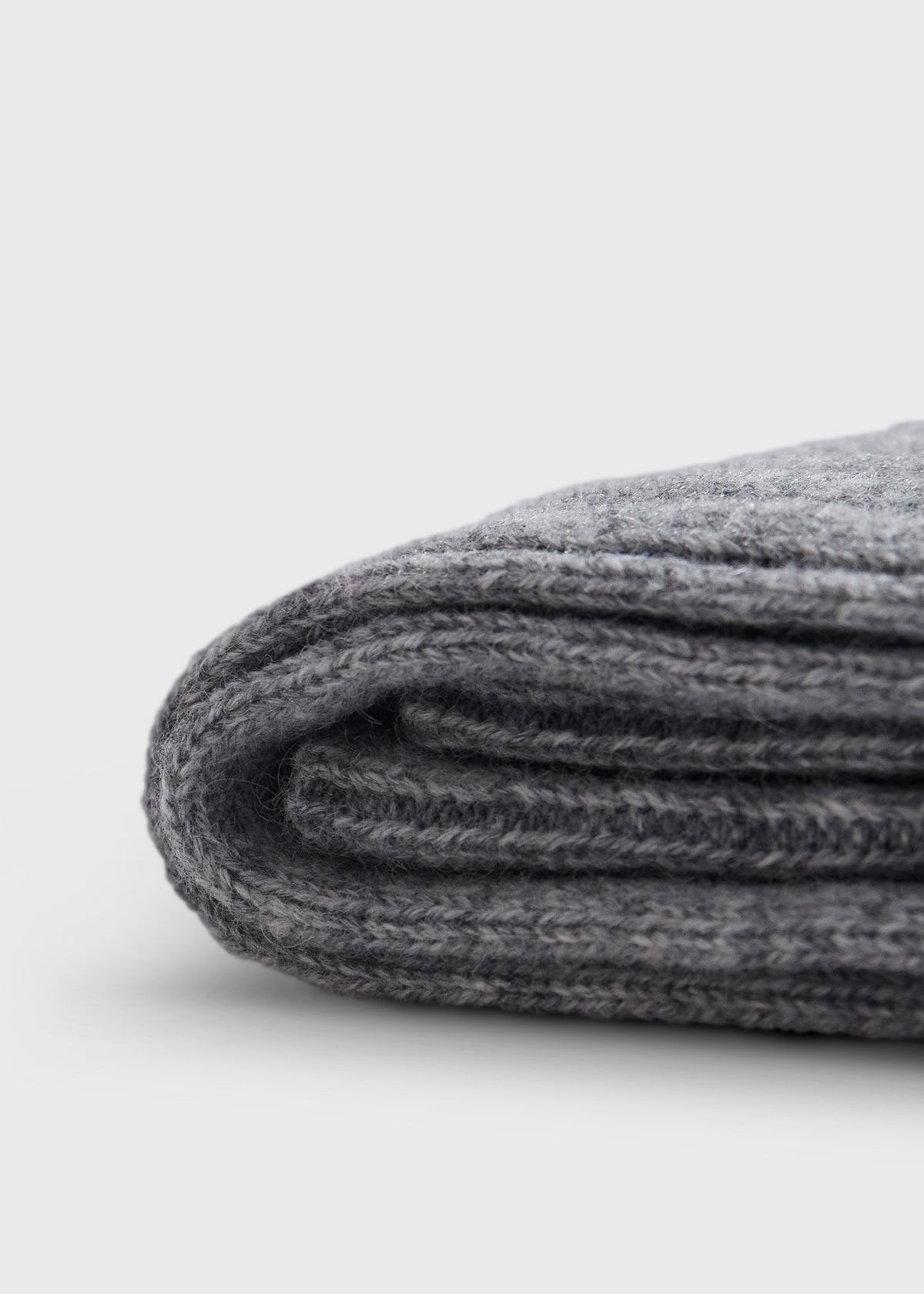 Cashmere Ribbed Crew Sock - Paul Stuart Recommended