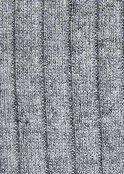 Cashmere Ribbed Crew Sock - Paul Stuart Recommended