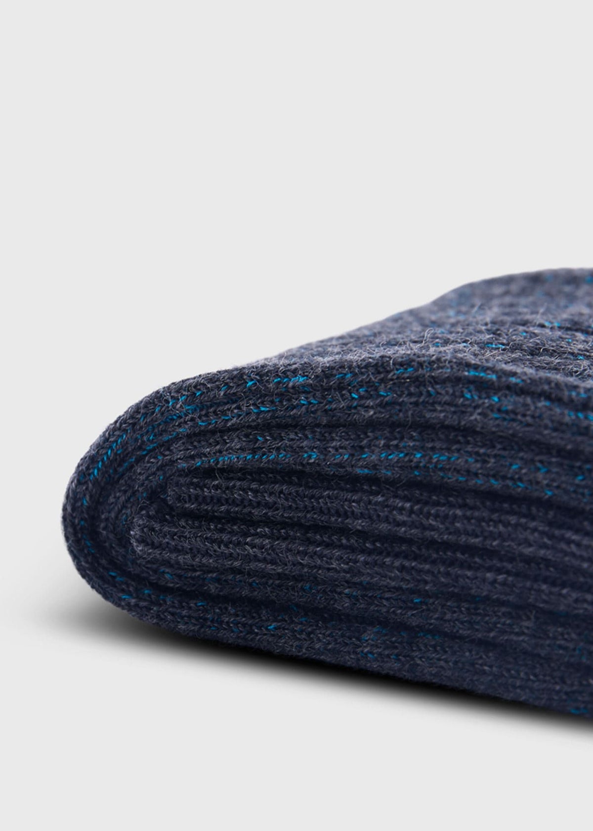 Wool & Cotton Shadow Stripe Sock - Paul Stuart Smart Buy