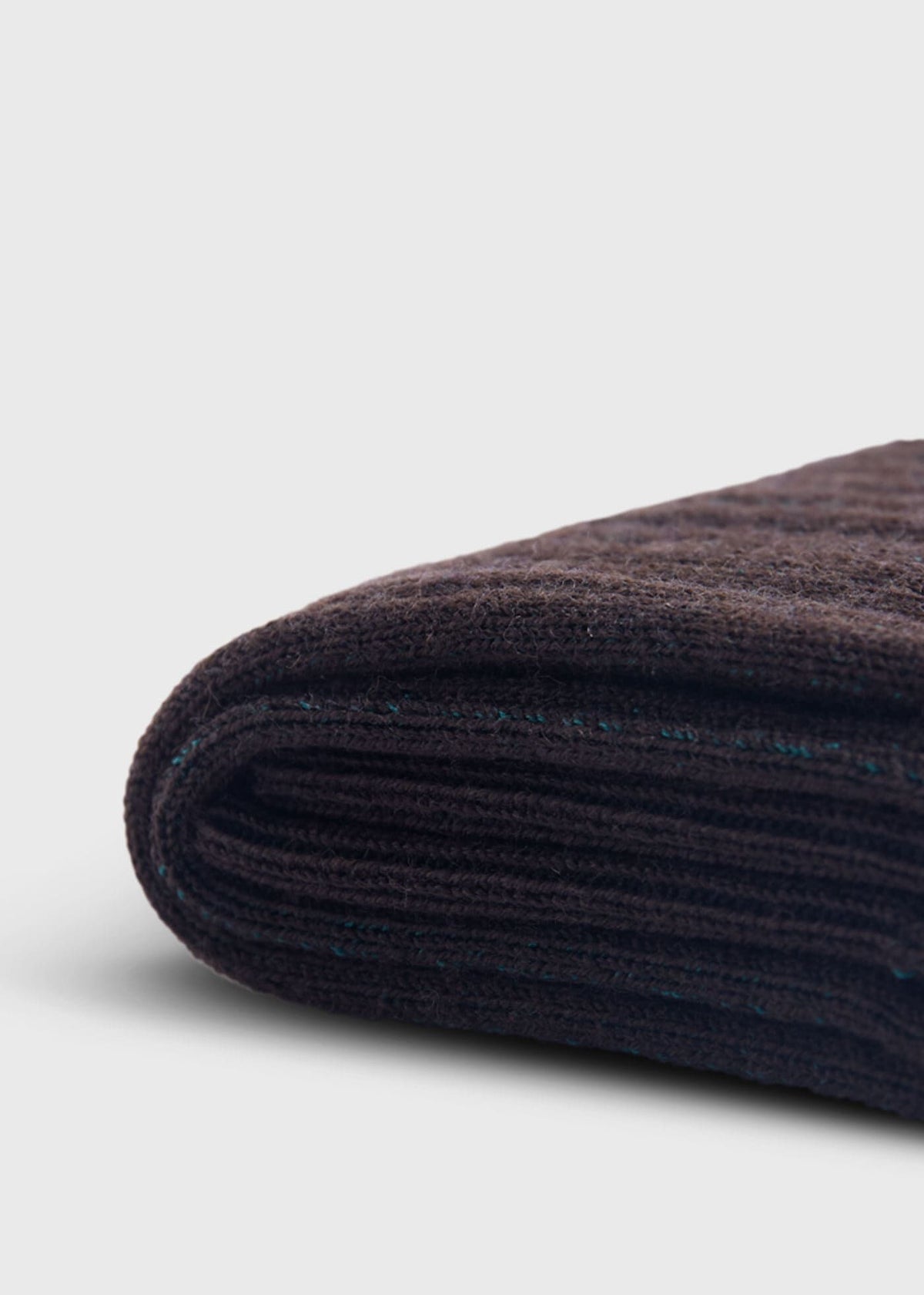 Wool & Cotton Shadow Stripe Sock - Paul Stuart Classic
