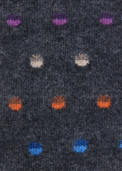 Chunky Colorful Dot Sock - Paul Stuart Classic