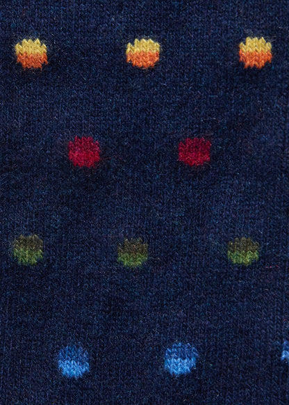 Chunky Colorful Dot Sock - Paul Stuart Discount