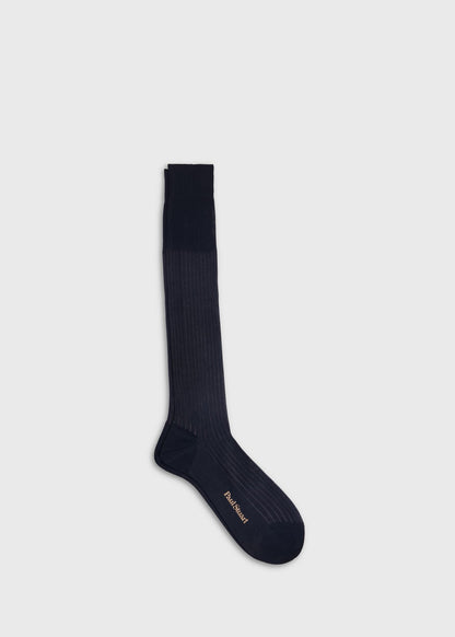 Wool/Cotton Shadow Stripe Sock - Paul Stuart Value