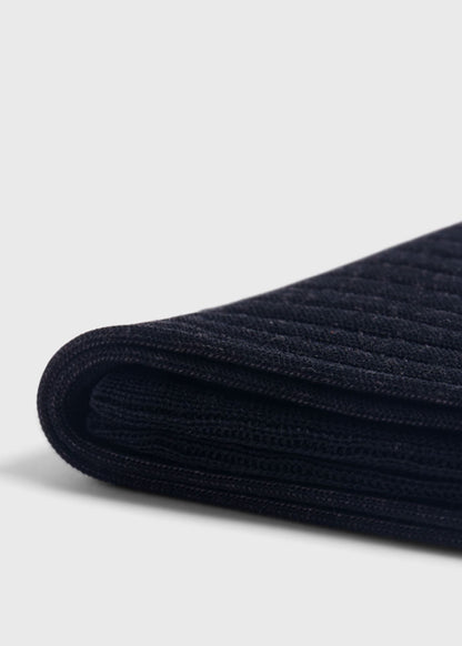 Wool/Cotton Shadow Stripe Sock - Paul Stuart Value