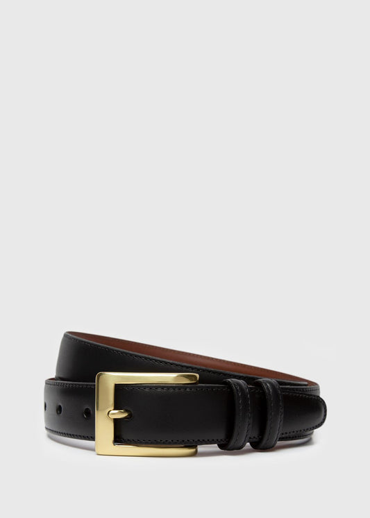 Kipskin Leather Dress Belt - Paul Stuart Quality