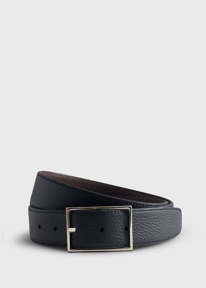 Grained Taurillon Leather Belt - Paul Stuart Discount