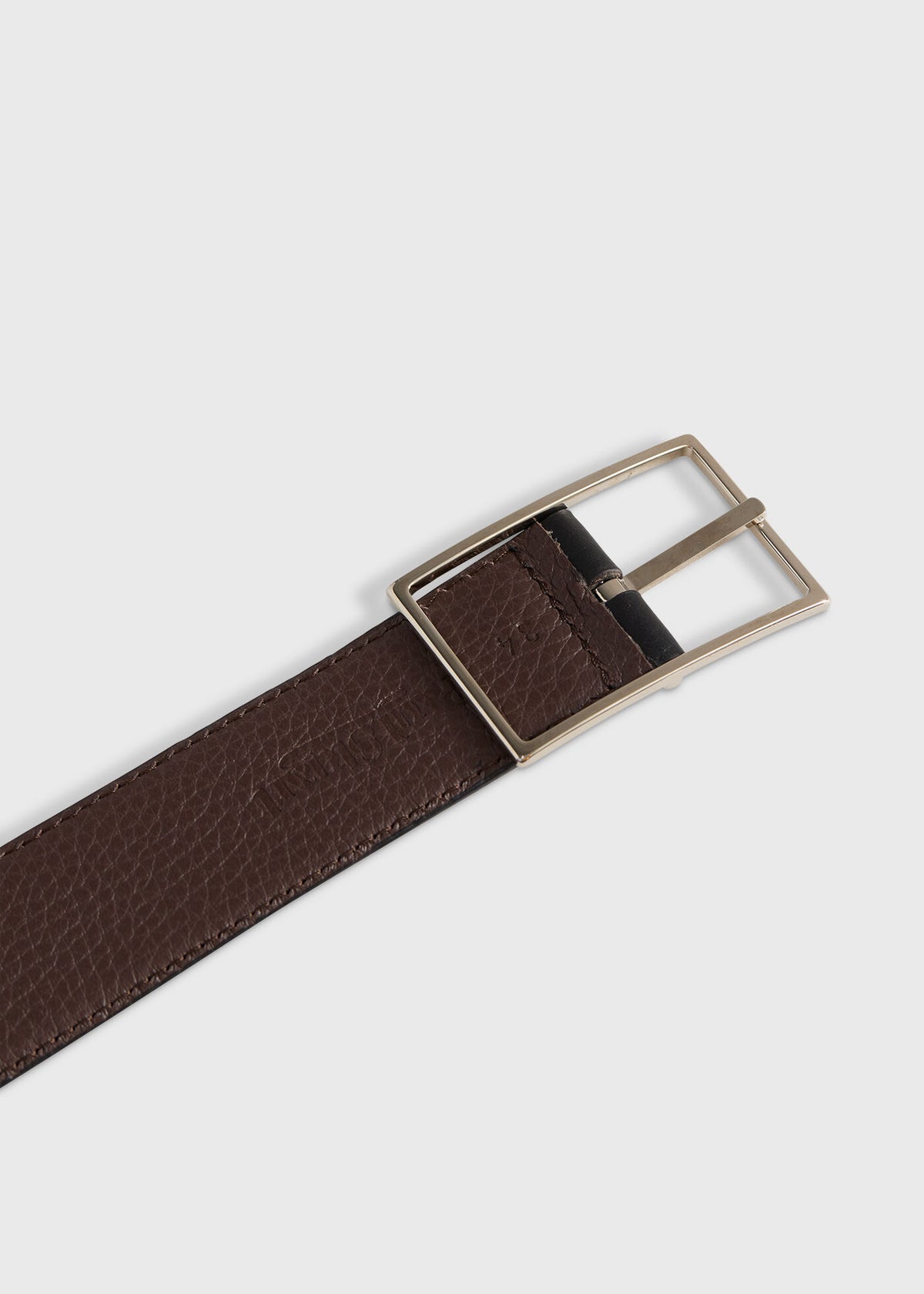 Grained Taurillon Leather Belt - Paul Stuart Discount