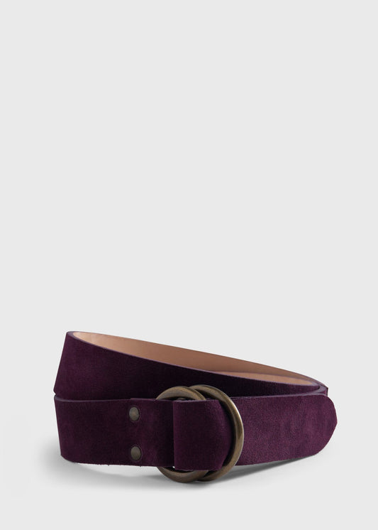 Leather O-Ring Belt - Paul Stuart New