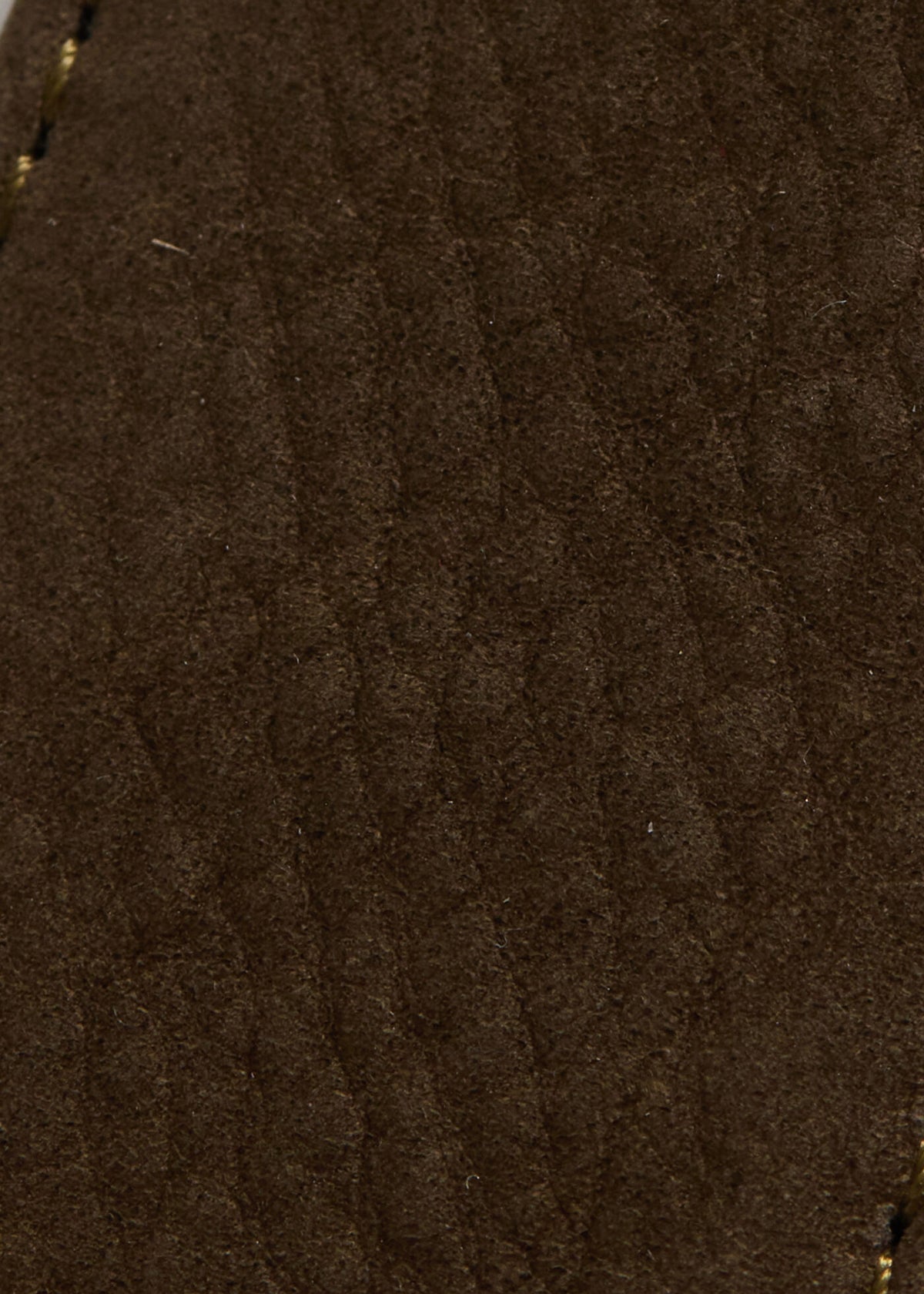 Nubuck Suede Belt with Gold Buckle - Paul Stuart Top Pick
